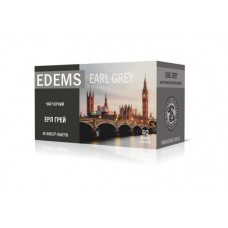 40 ПАК Чай "Еdems"  40 ф/п*2г чорн."Ерл Грей" 36шт.ящ		